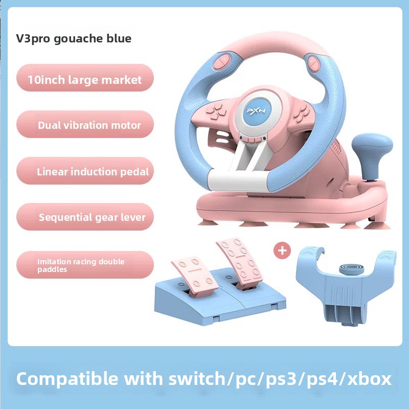 Pc Gaming Xbox Controller - Pxn V3 Pro ゲーミングステアリングホイール 180 °