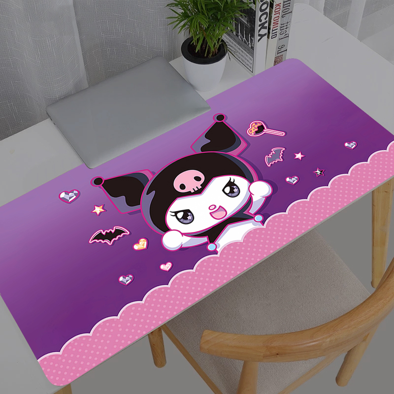 Pc Gaming Kuromi - コンピュータマウスパッド サンリオ クロミ ゲーミングマウスパッド 大型アニメマウスパッド ゲーマーキーボードパッド
