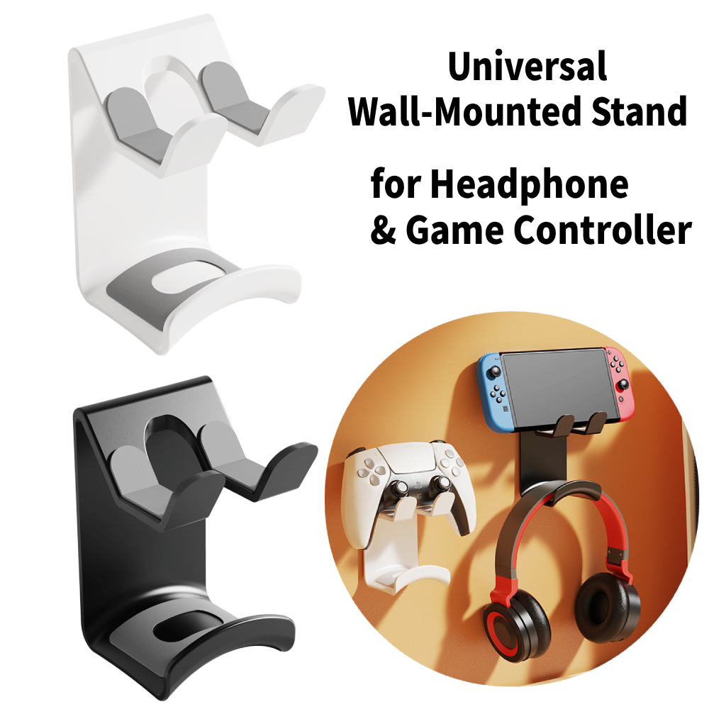 Pc Gaming Xbox Controller - ユニバーサルウォールマウントスタンドゲーミングヘッドフォンPCゲームコントローラーホルダーPS5 PS4 Xbox One Switch Pro