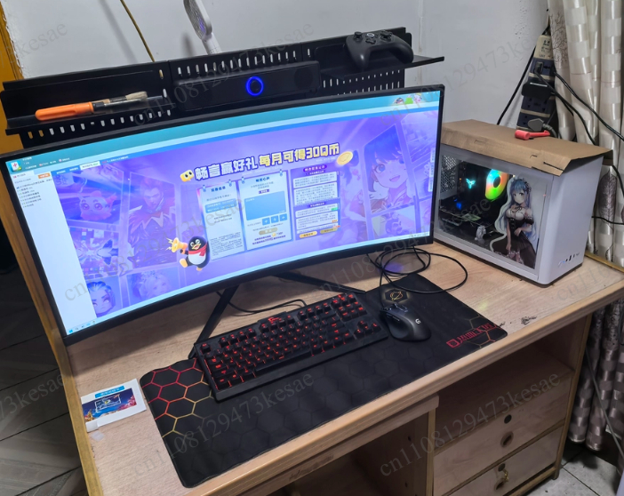 Pc Gaming Ultrawide Monitor - 34インチ ウルトラワイド カーブド ゲーミングモニター WQHD 3440x1440