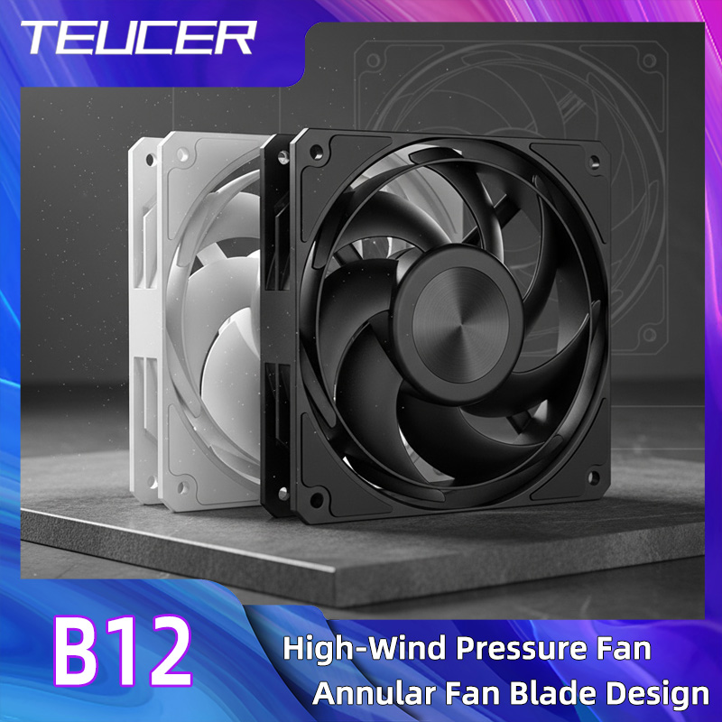 Pc Gaming Case - TEUCER コンピュータ CPU クーラー ファン 120mm