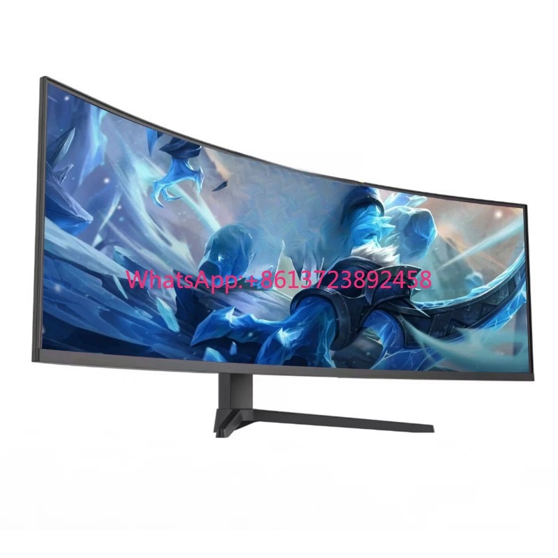 Pc Gaming Ultrawide Monitor - 5120*1440 5Kウルトラワイド曲面ゲーミングモニター 49インチVAパネル 120Hz 1ms HDR