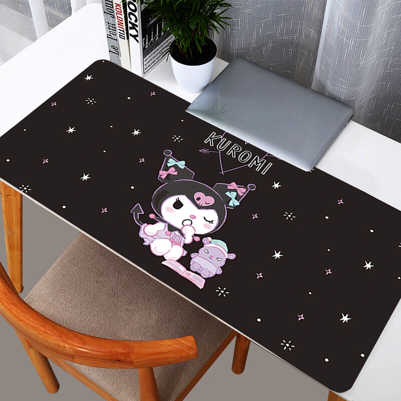 クロミマウスパッド耐久性のある xxl アニメゲーマーデスク - Pc Gaming Kuromi のレビューと価格