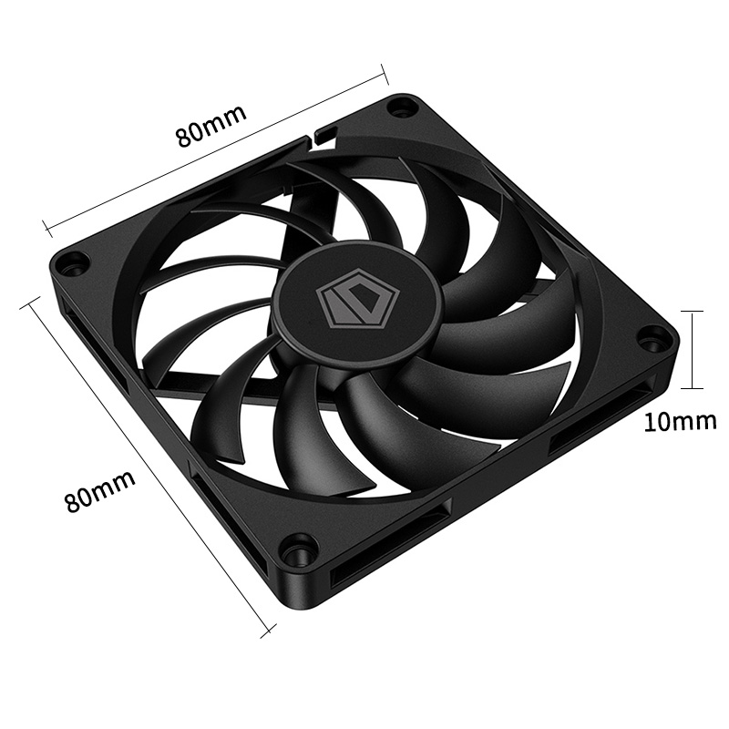 ID-COOLING NO-8010-PWM 80MM PC - Pc Case Fan のレビューと価格