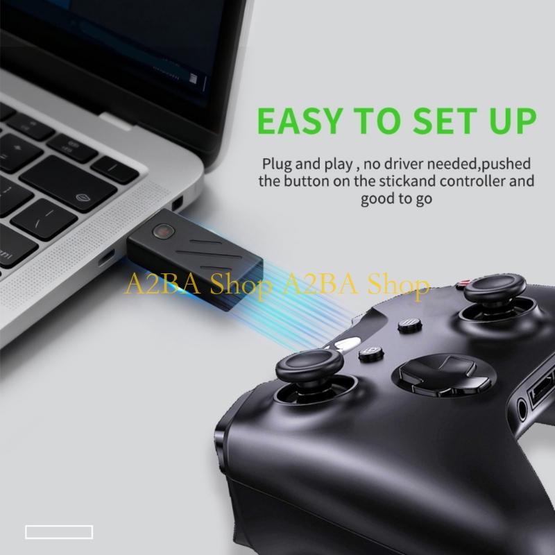 A2BA ゲームワイヤレスアダプタ ゲームコントローラ用ワイ - Pc Gaming Xbox Controller のレビューと価格