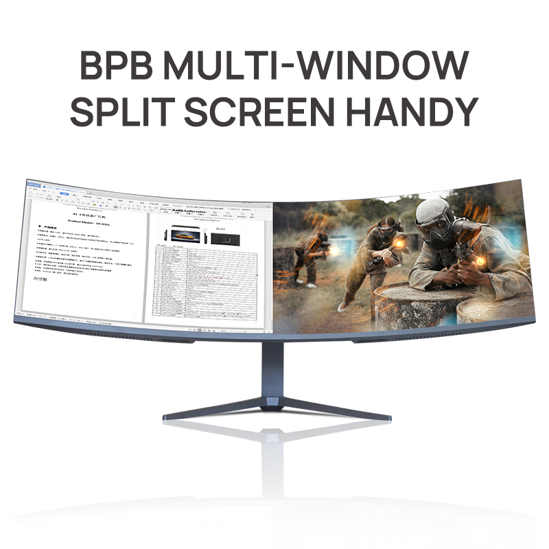 工場OEM 49インチ曲面ゲーミングスクリーン 4K 5K  - Pc Gaming Ultrawide Monitor のレビューと価格