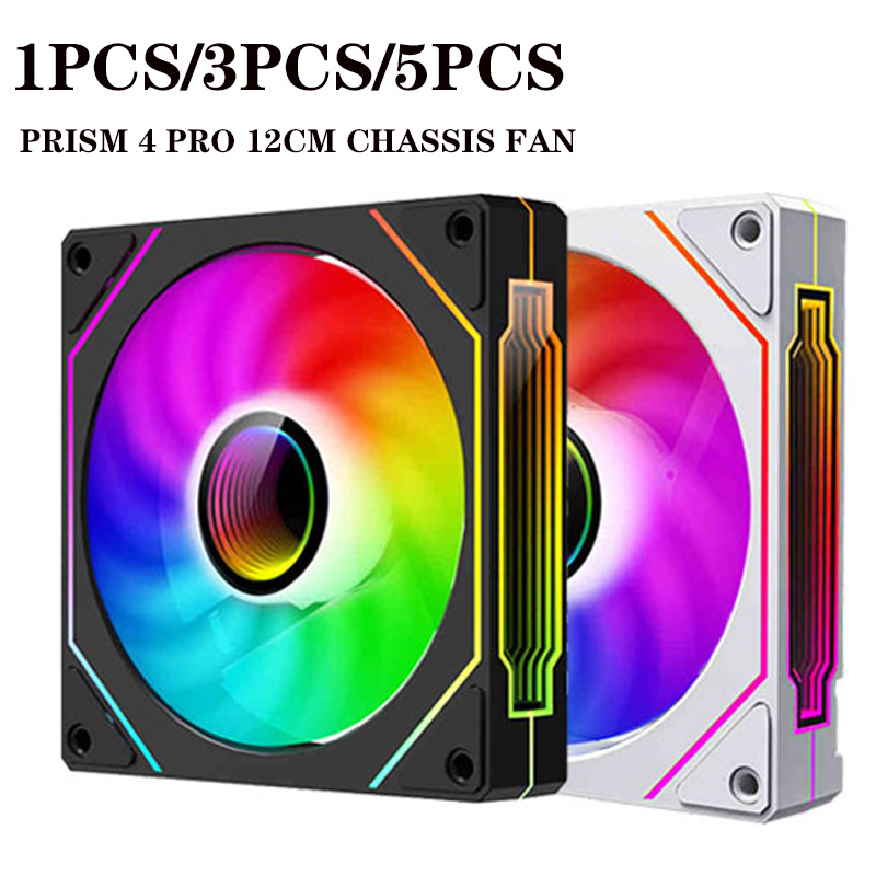 PRISM 4 PRO 120mm PWM ARGBケースフ - Pc Case Fan のレビューと価格