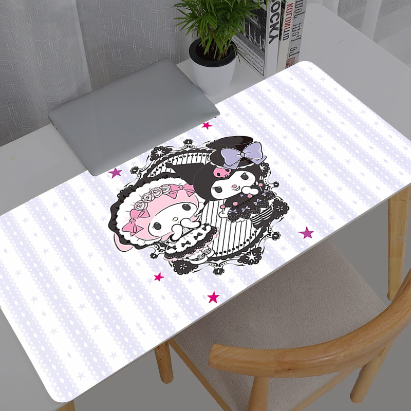 マウスパッド サンリオ クロミ 大型ゴム製 PC 耐久性のあ - Pc Gaming Kuromi のレビューと価格