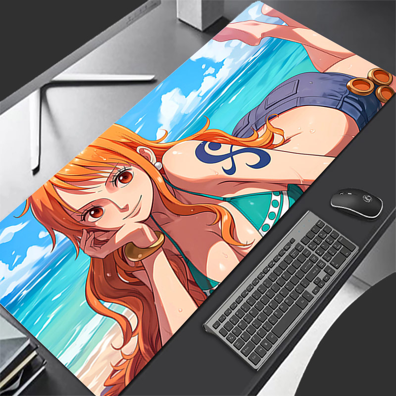 マウスパッドワンピース耐久性のあるアニメゲームアクセサリー  - Pc Gaming Keyboards のレビューと価格