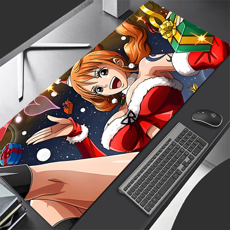 マウスパッドワンピース耐久性のあるアニメゲームアクセサリー  - Pc Gaming Keyboards のレビューと価格