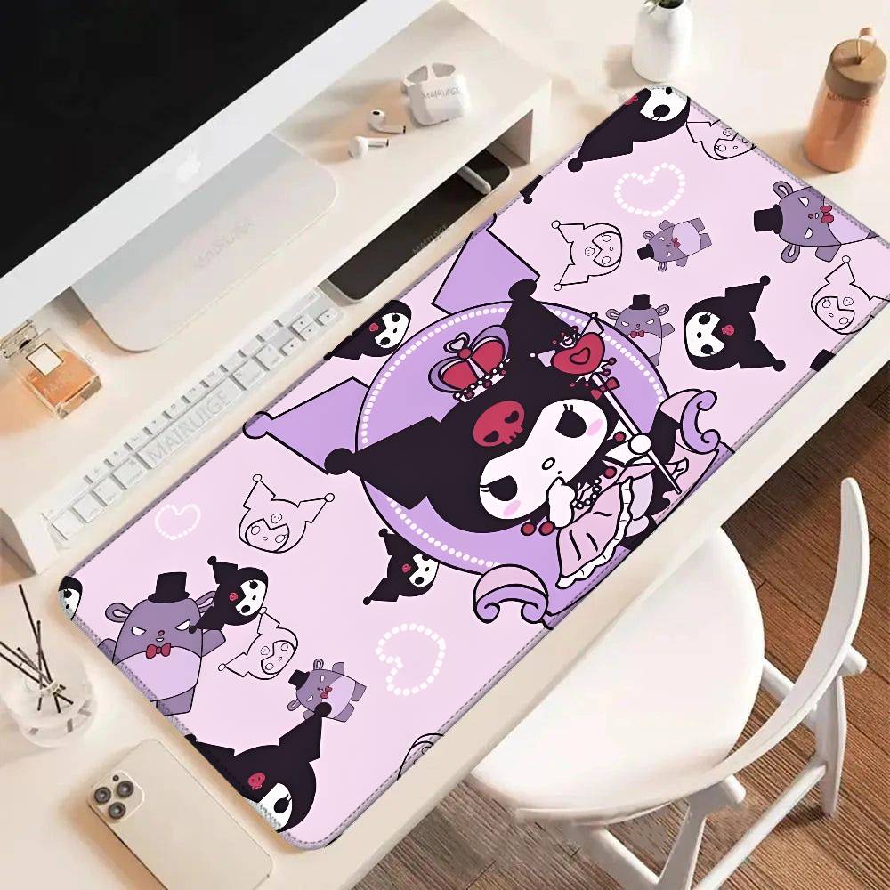 K-Kuromi かわいいマウスパッドゴム製厚みのあるオーバ - Pc Gaming Kuromi のレビューと価格