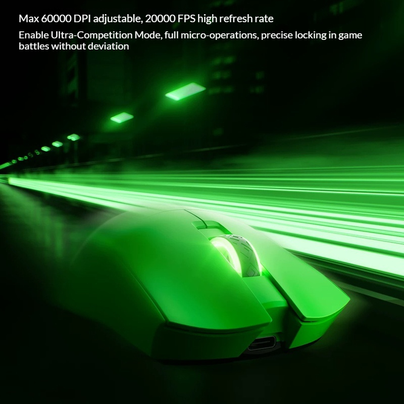Ausdom G06 PAW3955 GT 60K DPI  - Wireless Gaming Mouse のレビューと価格