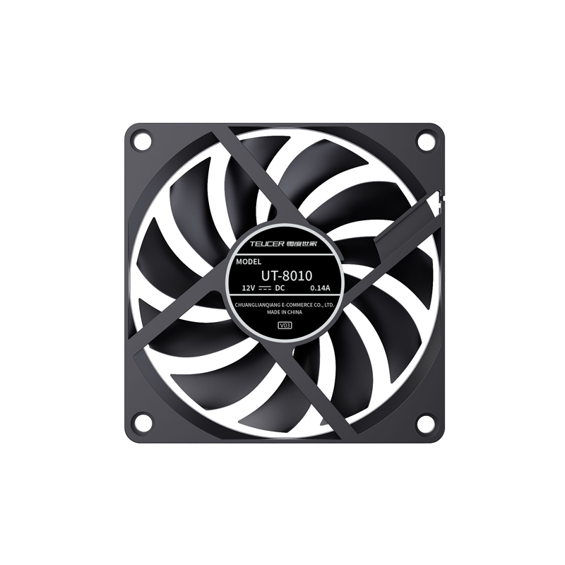TEUCER UT-8010 超薄型シャーシファン 80x1 - Pc Case Fan のレビューと価格