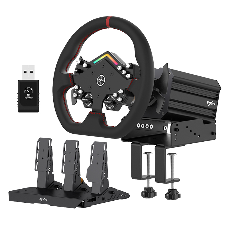 PXN V12 Lite 最高レベルモーター直結駆動ゲーミン - Pc Gaming Xbox Controller のレビューと価格