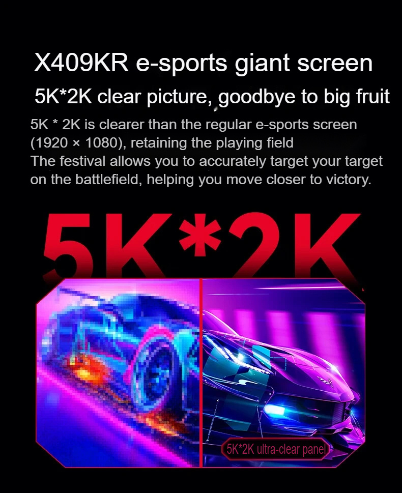 40インチ 5K*2K 120Hz ウルトラワイド曲面ゲーミ - Pc Gaming Ultrawide Monitor のレビューと価格
