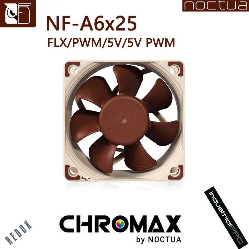 Noctua-冷却ファン60mm,ファンNF-A6x25,5 - Pc Case Fan のレビューと価格