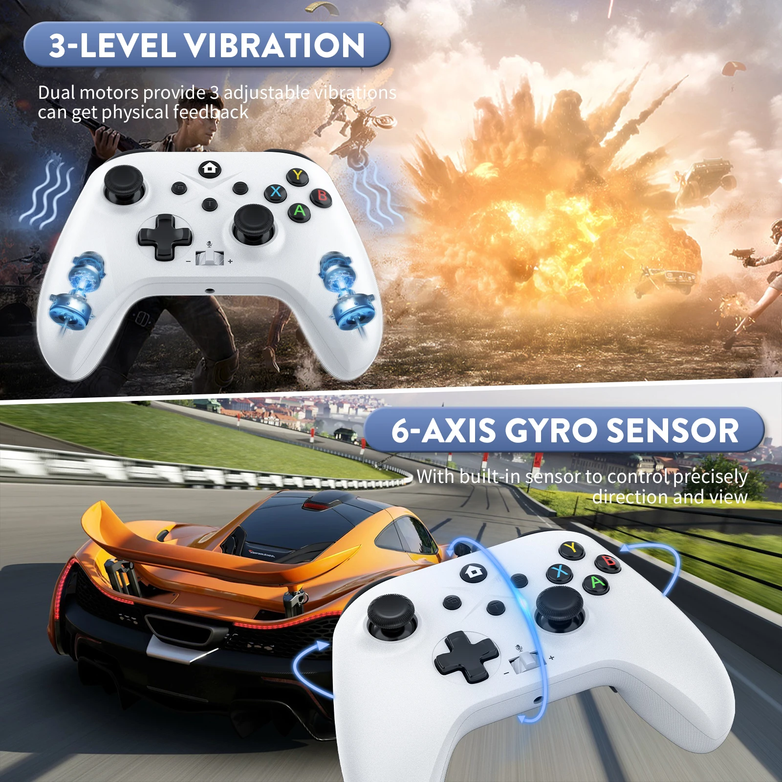 GAMROMBO ゲームコントローラー XBOX ONE/S - Pc Gaming Xbox Controller のレビューと価格