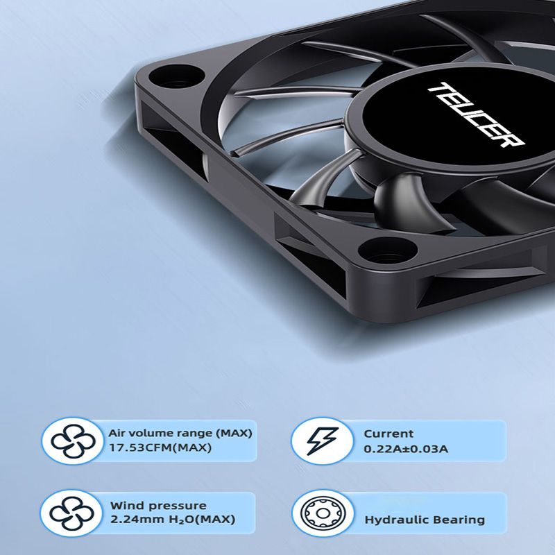 TEUCER UT-6010 6cm超薄型冷却ファン 12V - Pc Gaming Case のレビューと価格