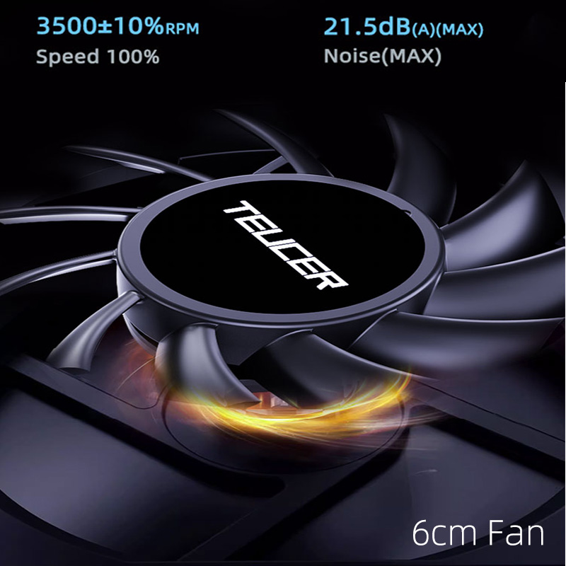 TEUCER UT-6010 6cm超薄型冷却ファン 12V - Pc Gaming Case のレビューと価格