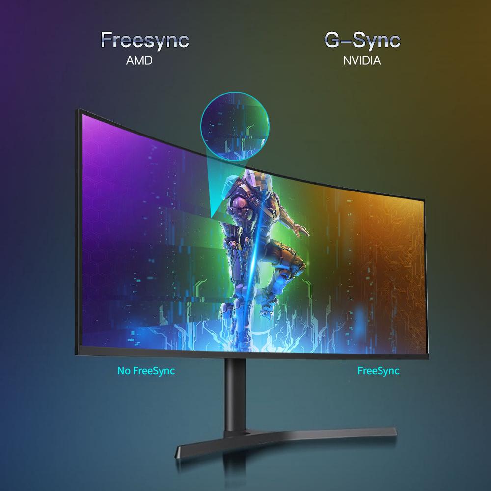 フレームレスオフィススリムスクリーンモニターLED PC 4 - Pc Gaming Ultrawide Monitor のレビューと価格