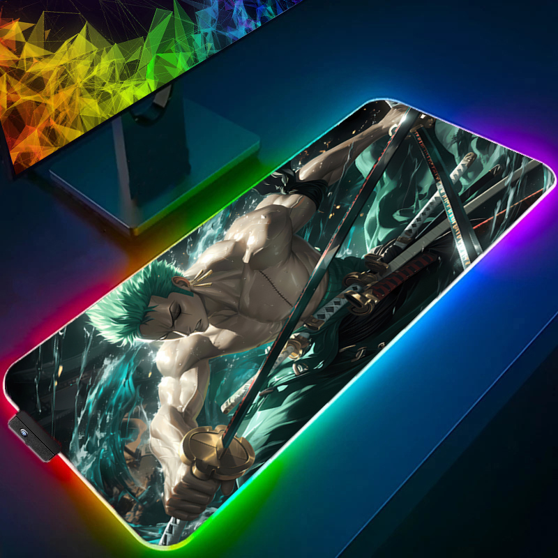 ワンピースゾロマウスパッド RGB ゲームアクセサリー Ga - Pc Gaming Keyboards のレビューと価格
