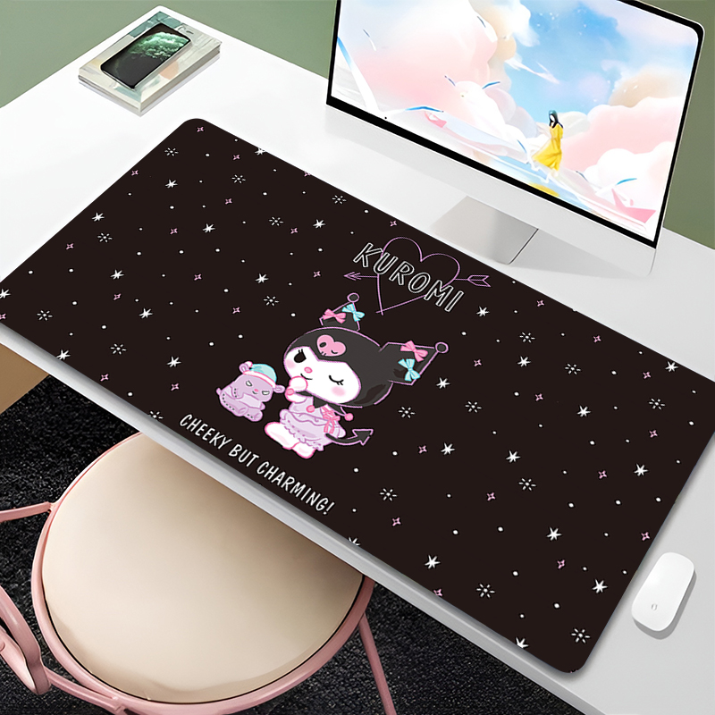 アニメマウスパッドクロミ PC ゲームアクセサリー alfo - Pc Gaming Kuromi のレビューと価格