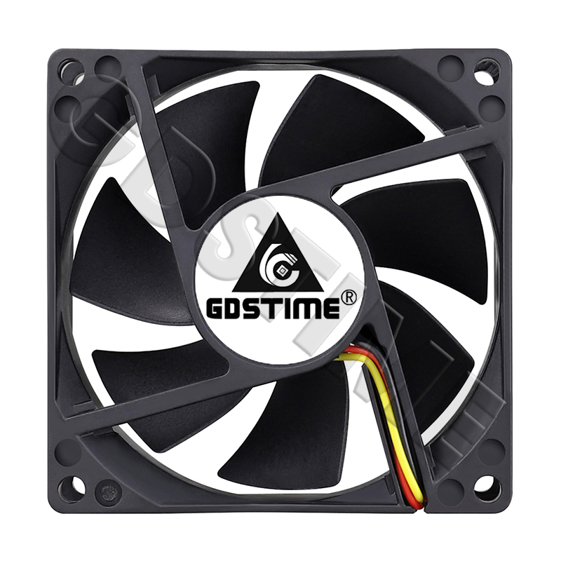 Gdstime DC 5V 12V 24Vファン 80mm* - Pc Case Fan のレビューと価格