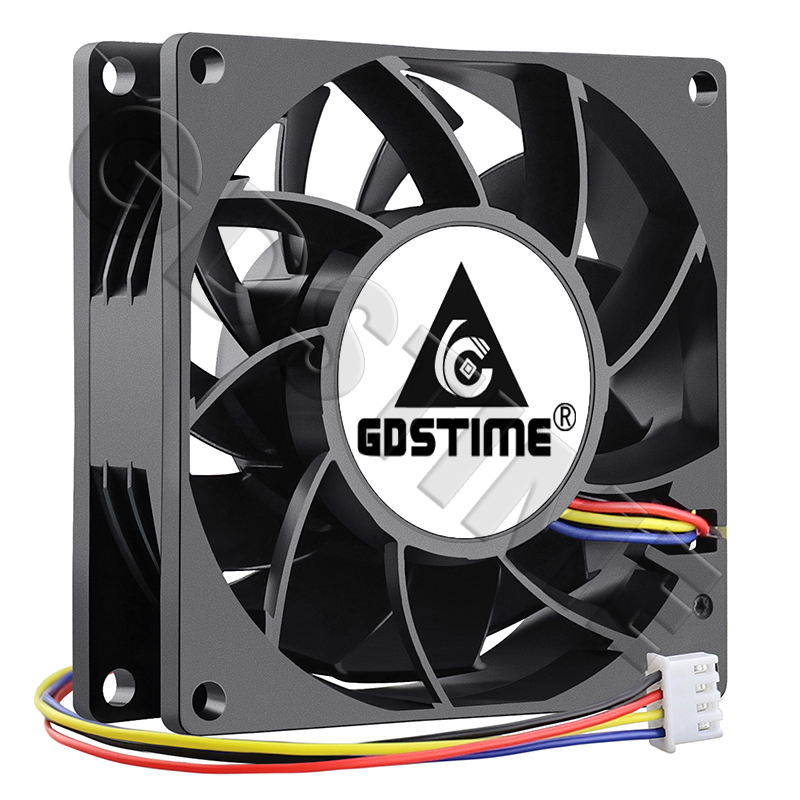 Gdstime DC 5V 12V 24Vファン 80mm* - Pc Case Fan のレビューと価格