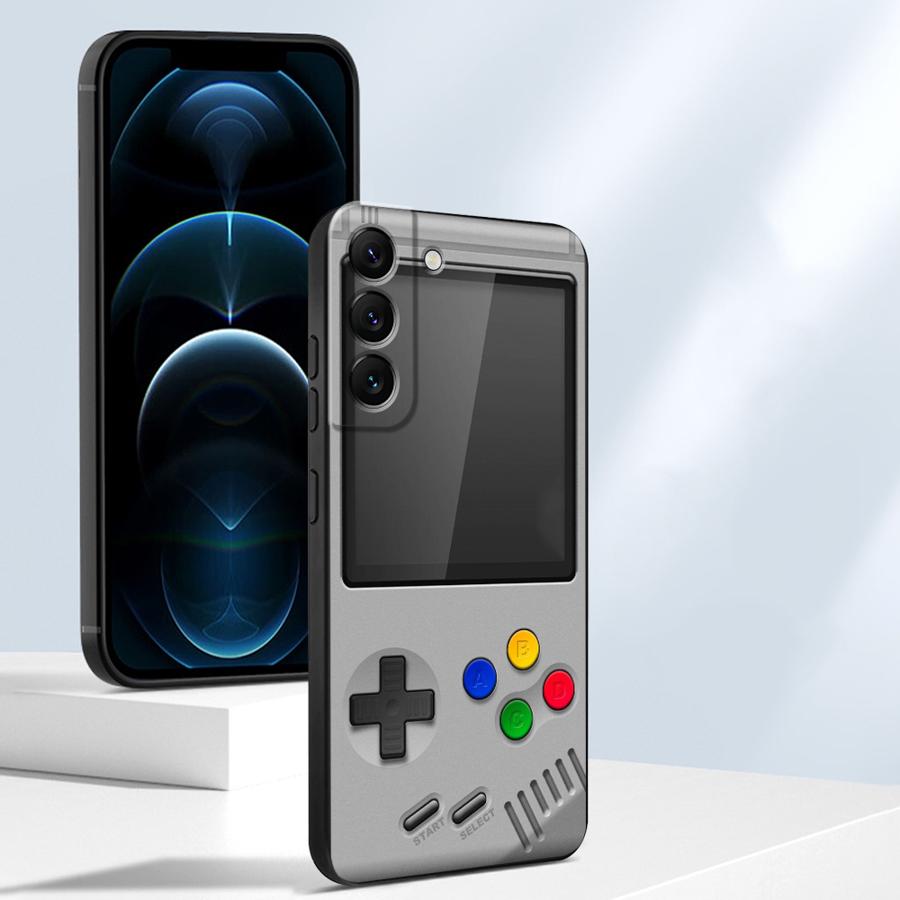 パープルゲーミングコンソール風スマホケース サムスン Gal - Pc Gaming Case のレビューと価格