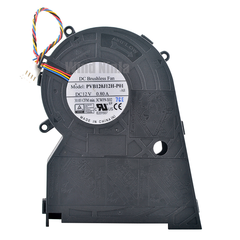 高速遠心冷却ファン PVB120J12H-P01 3CWF9 - Pc Case Fan のレビューと価格