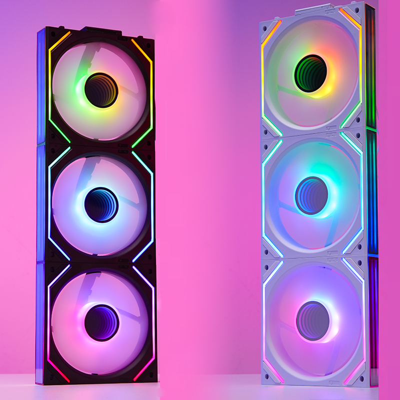 120mm ARGB PCケースファン インフィニティミラー - Pc Case Fan のレビューと価格