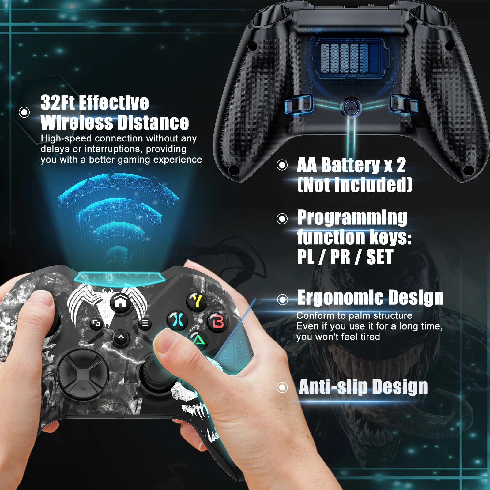 Wifi ワイヤレスコントローラー Xbox One シリー - Pc Gaming Xbox Controller のレビューと価格