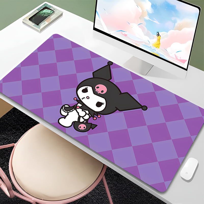 HD プリント拡張マウスパッド 90x40cm クロミ ノン - Pc Gaming Kuromi のレビューと価格