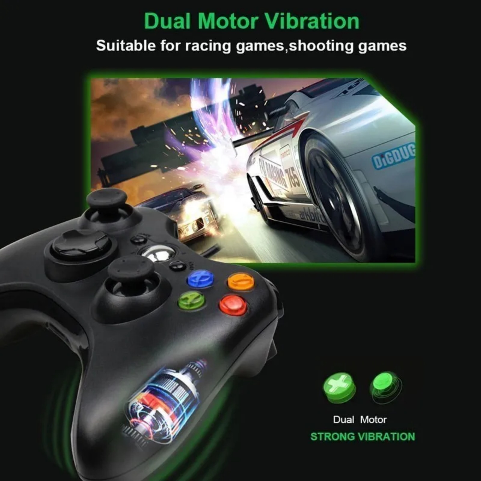 GAMROMBO ゲームコントローラー Xbox 360/S - Pc Gaming Xbox Controller のレビューと価格
