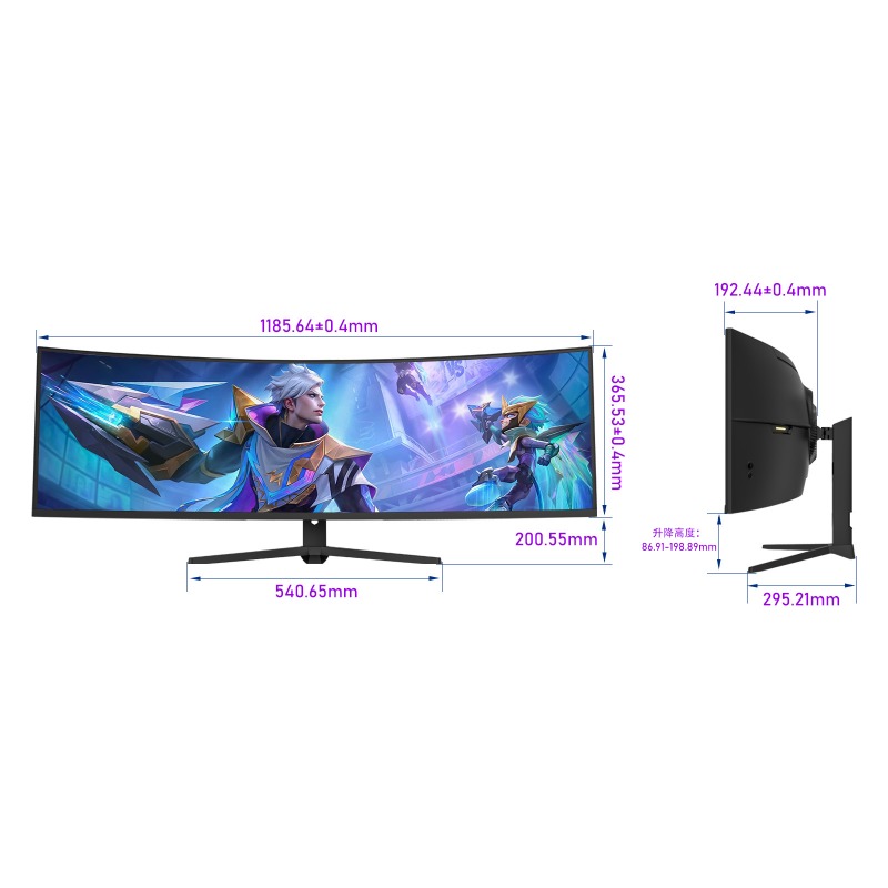 5120*1440 5Kウルトラワイド曲面ゲーミングモニター - Pc Gaming Ultrawide Monitor のレビューと価格