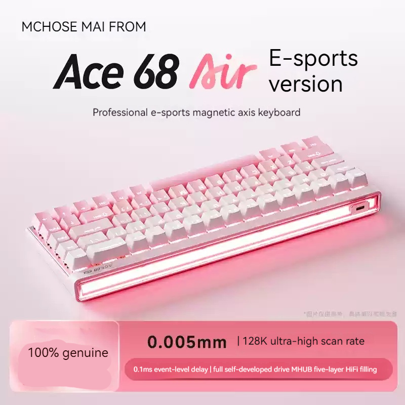 Mchose Ace68 エア磁気軸メカニカルキーボード e - Pc Gaming Keyboards のレビューと価格