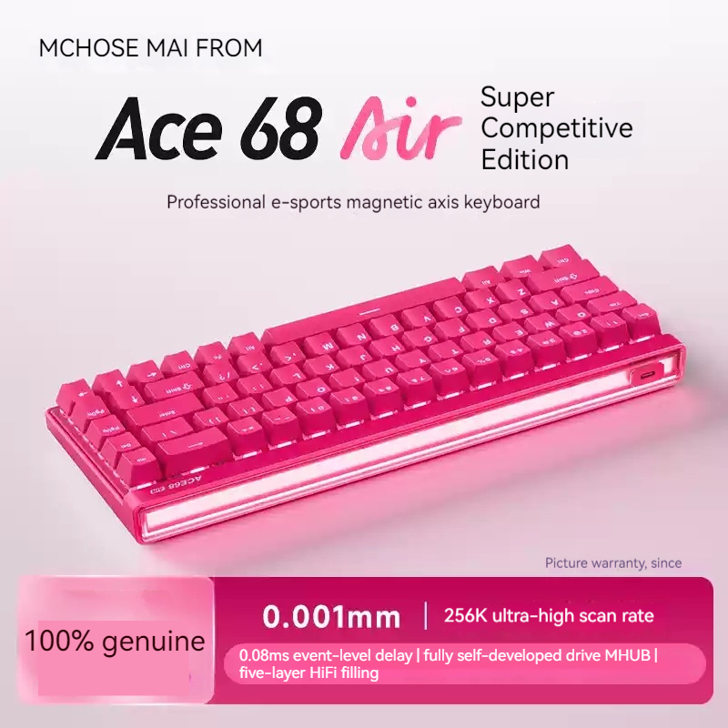 Mchose Ace68 エア磁気軸メカニカルキーボード e - Pc Gaming Keyboards のレビューと価格
