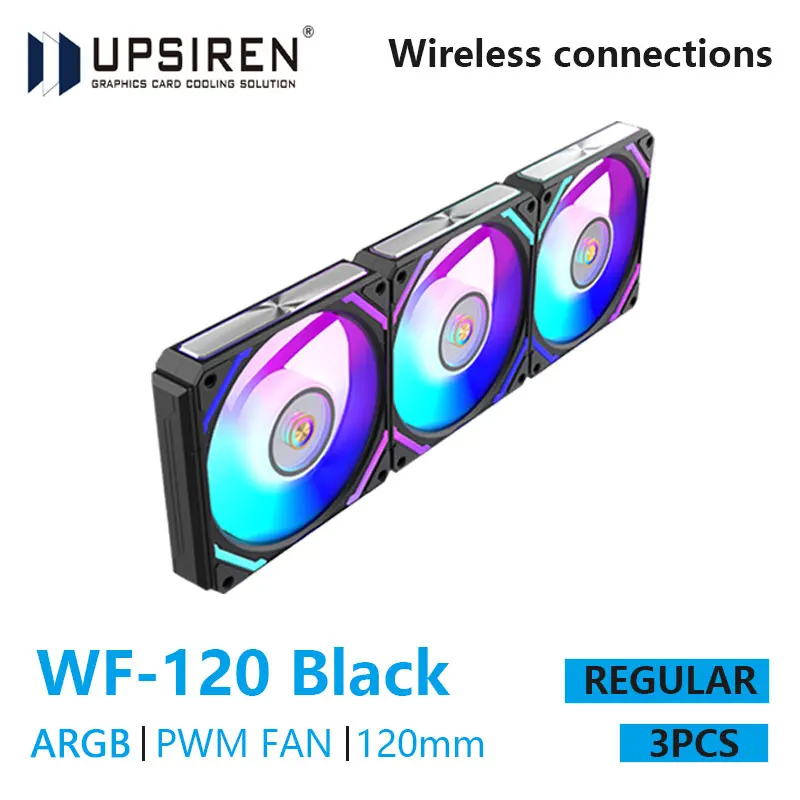 シャーシファンUPSIREN-ARGB pwm,マジックカラ - Pc Case Fan のレビューと価格